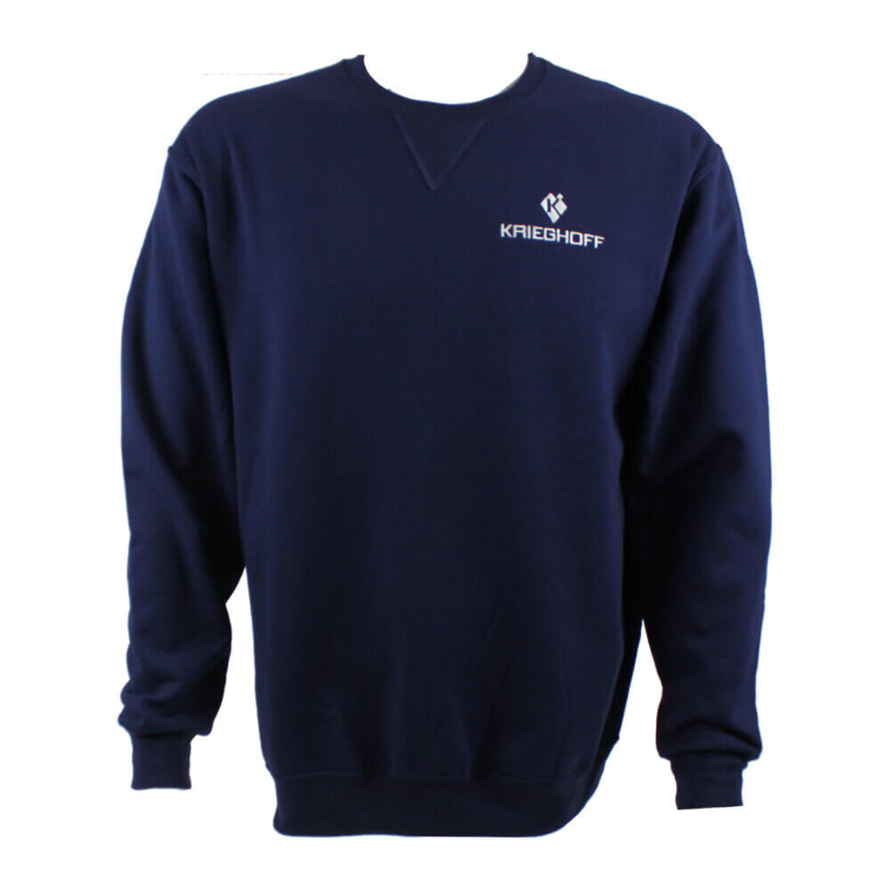 Krieghoff Crewneck Sweatshirt, Navy Blue – Small Only
