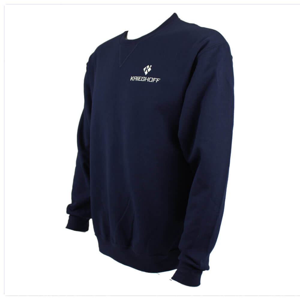 Krieghoff Crewneck Sweatshirt, Navy Blue – Small Only