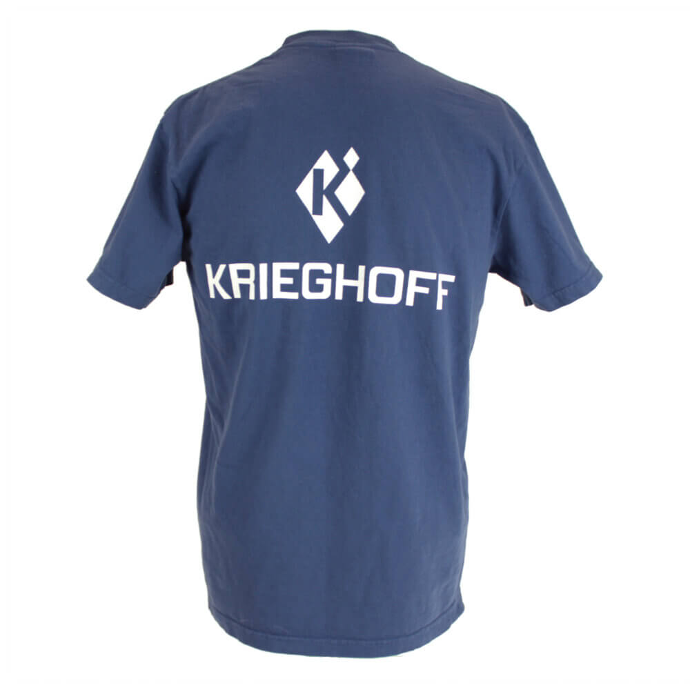 Krieghoff “Comfort Colors” T-Shirt, Blue – Small & Medium Only